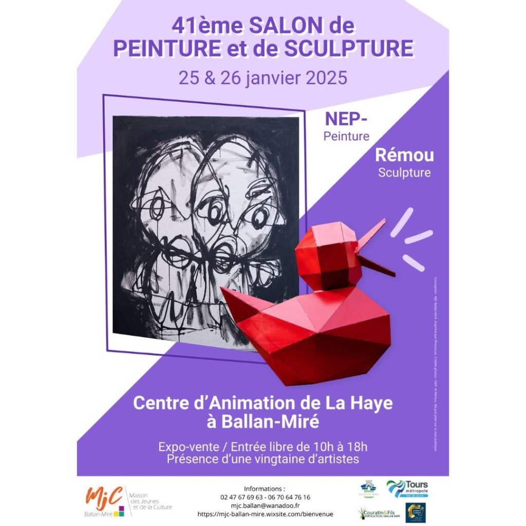 41 ème Salon de Peinture et de Sculpture à Ballan-Miré